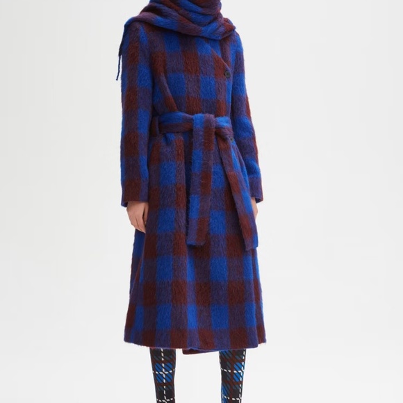 Rodebjer Edit Coat in Imperial Blue - Picture 2 of 12